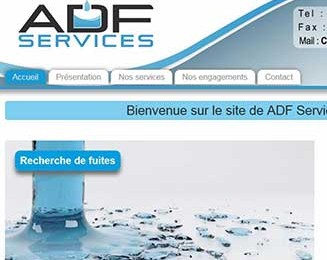 Site internet ADF services